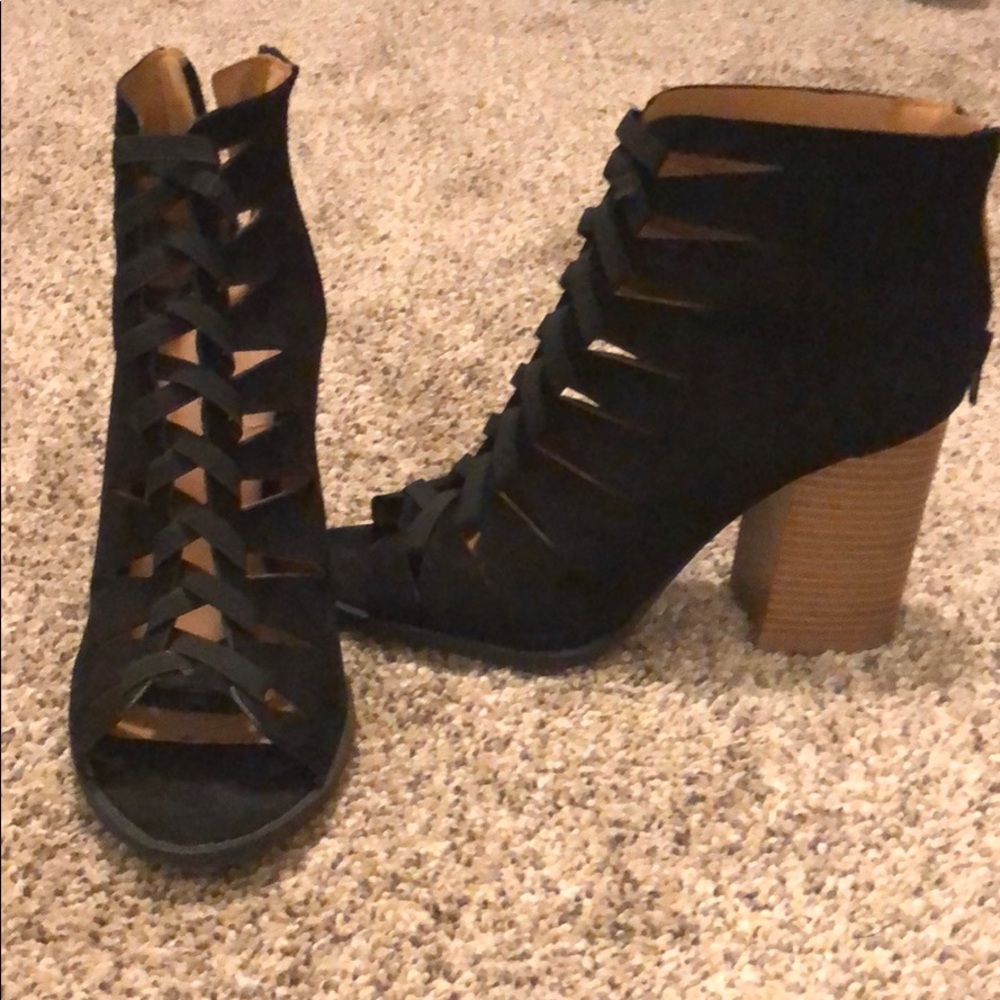 Black heels